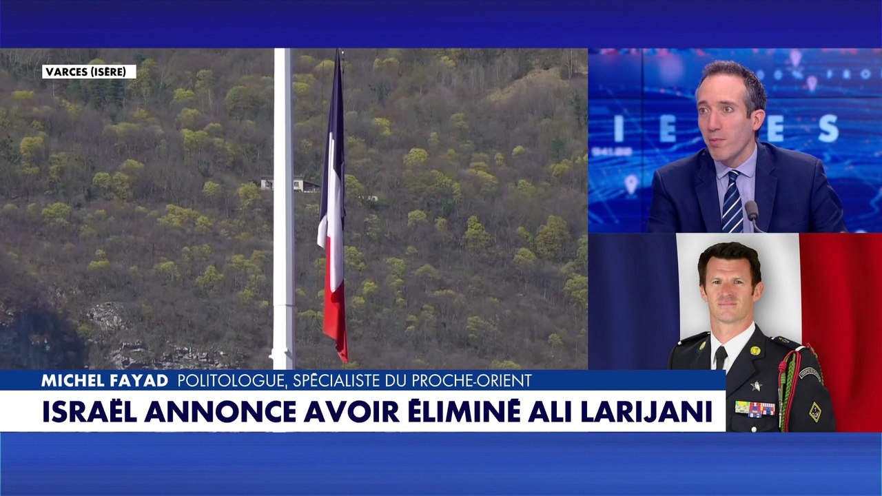 Michel Fayad : «Le frère d'Ali Larijani est un des mollahs les plus importants d'Iran»