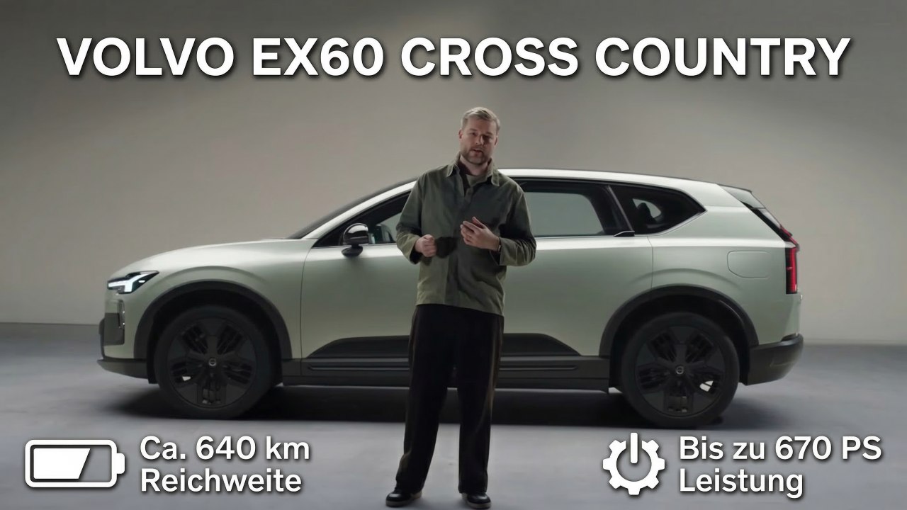 Volvo EX60 Cross Country 2026 – Elektro-SUV im Walkaround