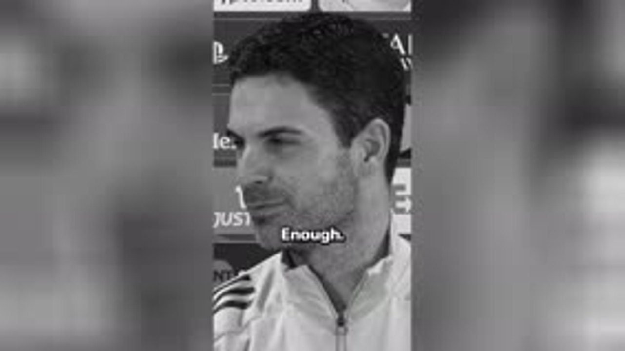 'Enough!' - Arteta fumes at constant Dowman questions