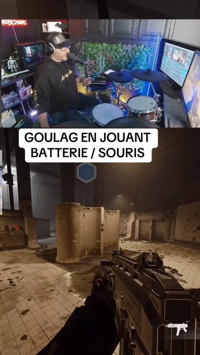 Et voilà comment on gagne un goulag sur Call of duty en jouant Batterie souris.