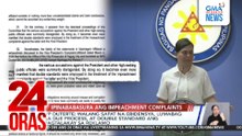 VP Duterte — walang sapat na ebidensya ang impeachment raps | 24 Oras