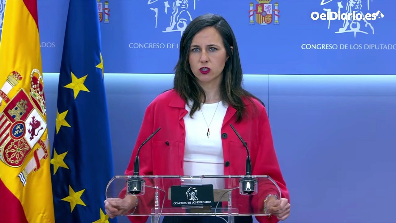 Ione Belarra, sobre las palabras de Felipe VI: "Hemos visto a la monarquía muy nerviosa últimamente”