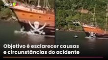 Marinha vai investigar colisão entre ‘barco pirata’ e moto aquática com casal em Balneário Camboriú