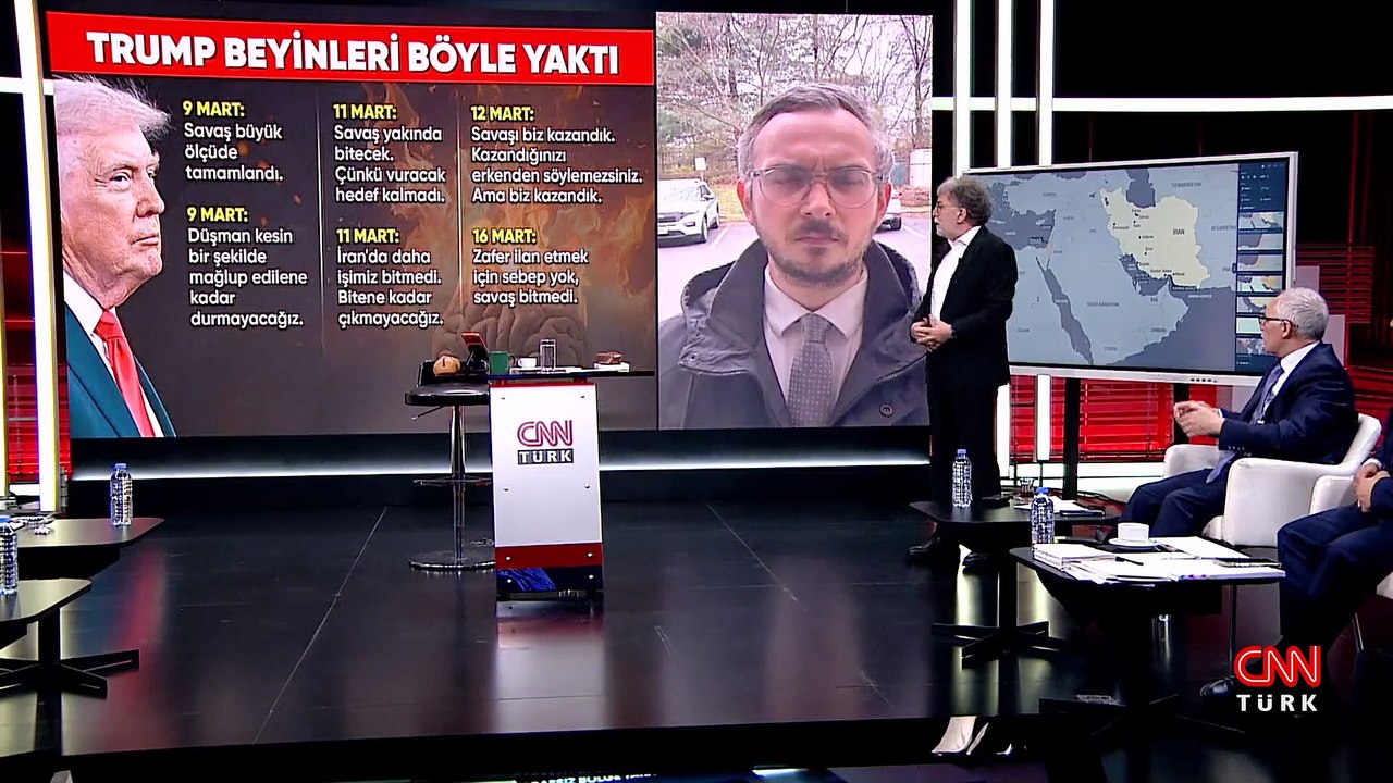 ABD-İsrail-İran savaşının 17. günündeki gelişmeler ve Trump'ın kafa karıştıran açıklamaları Tarafsız Bölge'de konuşuldu