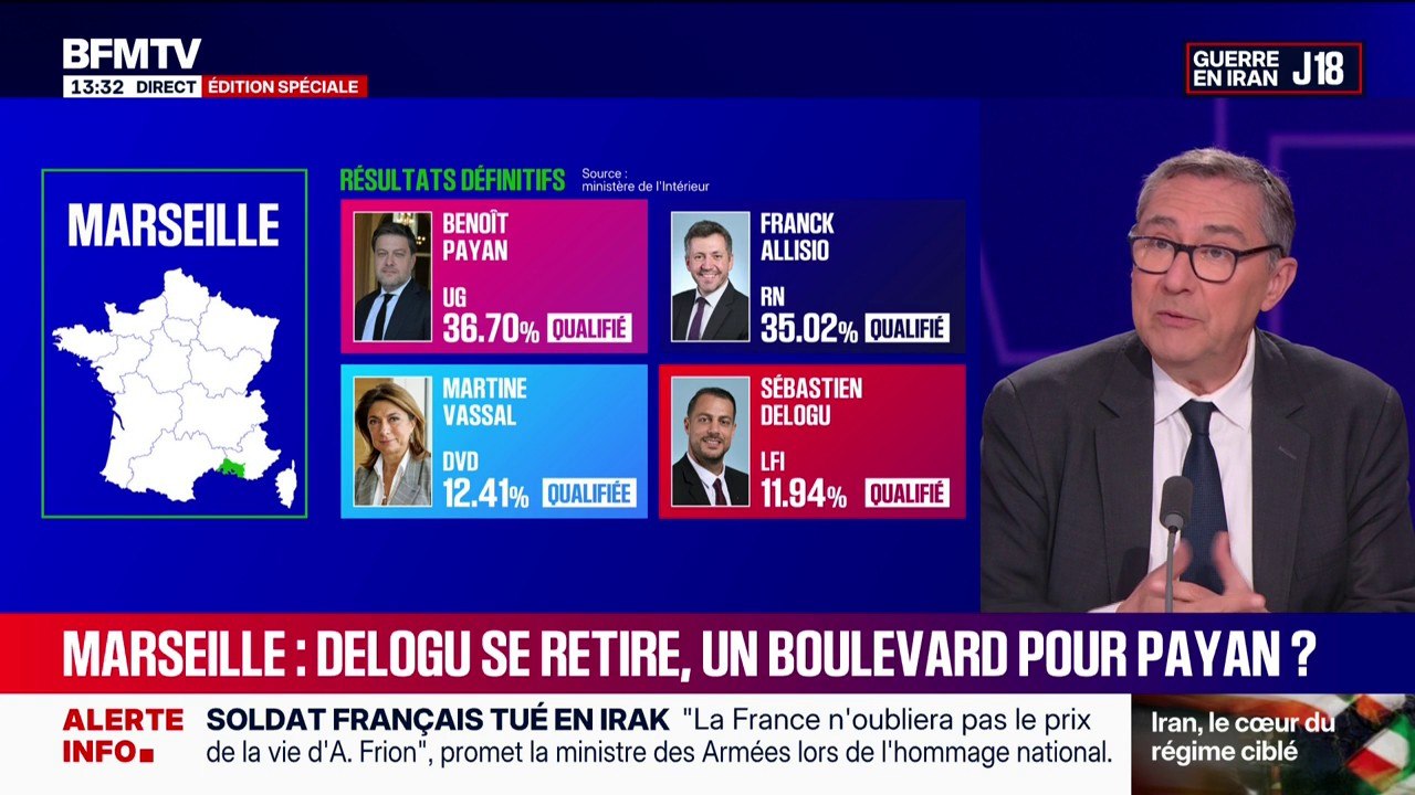 Mairie de Marseille: le retrait de Sébastien Delogu (LFI) offre-t-il un boulevard à Benoît Payan?