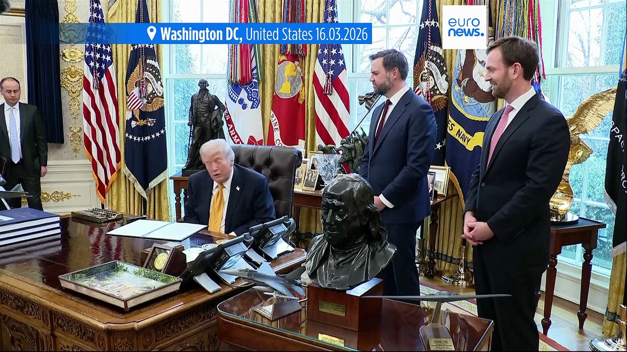 Leaving NATO is something to 'think about,' Trump says after allies refuse to secure Hormuz strait