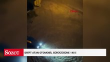 Drift atan otomobil sürücüsüne 140 bin TL ceza