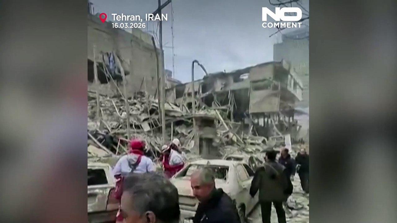 Iran: Images show devastation in Tehran after suspected Israeli strikes