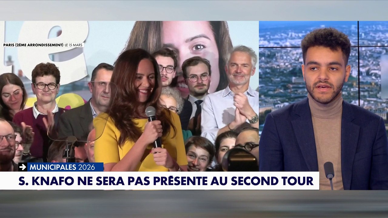 Matthieu Hocque : «Le retrait de Sarah Knafo ouvre un chemin de victoire à Rachida Dati»