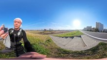 【360度映像】ランニングで500mlソフトフラスクは使えるか？揺れや使い心地をガチ検証！