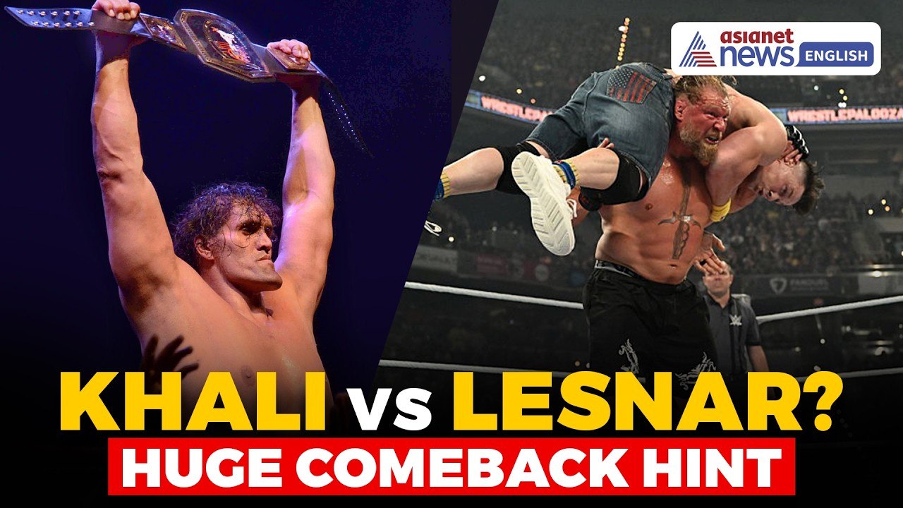 WWE BREAKING: Great Khali Targets Brock Lesnar Return Before WrestleMania 42