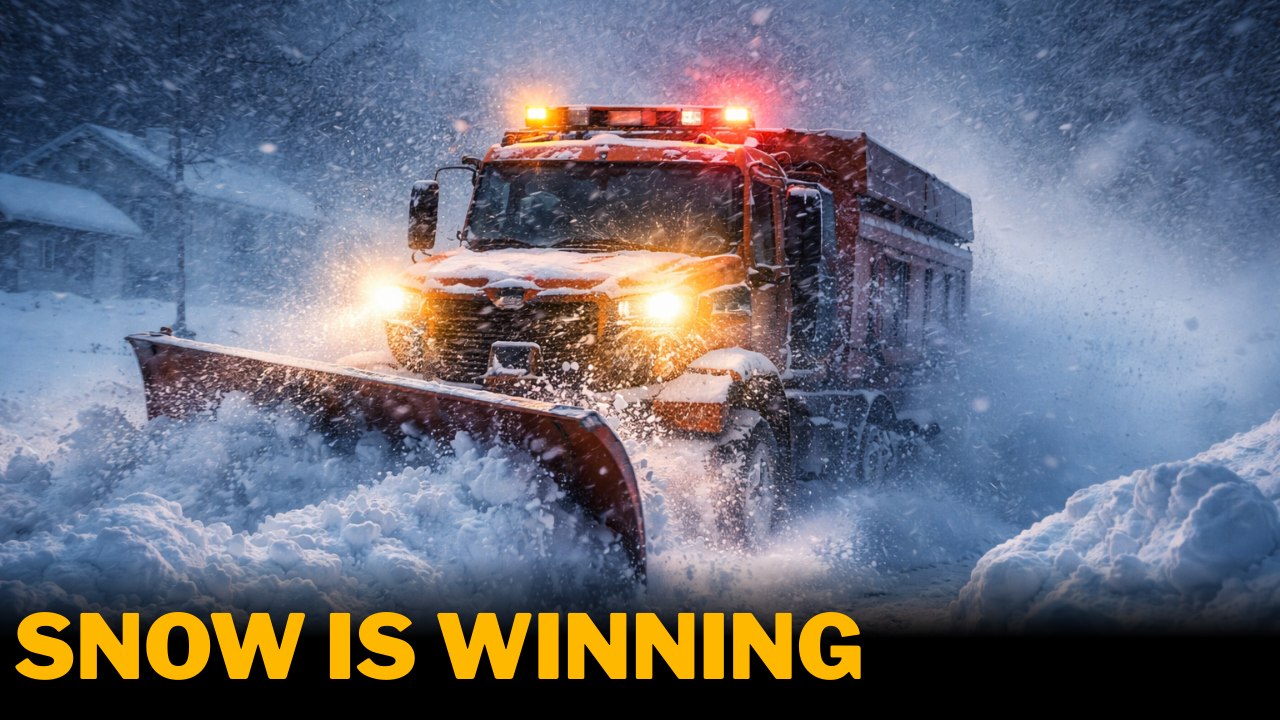 Snowplows Struggle as Winter Storm Iona Dumps Snow on the Midwest