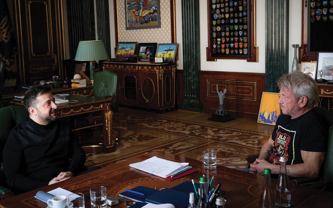 Il video di Sean Penn in Ucraina: Visita personale e icontro con Zelensky. L'Oscar? Può aspettare