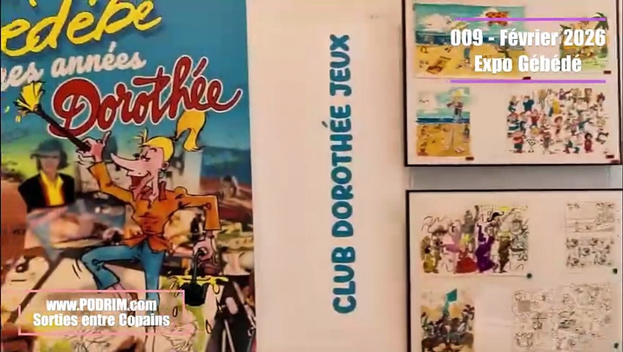 PODRIM Sorties entre Copains - [2026] - sortie 09 - Gébédé, les années Dorothée
