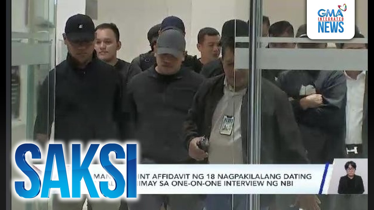 Laman ng joint affidavit ng 18 nagpakilalang dating sundalo, hinimay sa one-on-one interview ng NBI | Saksi