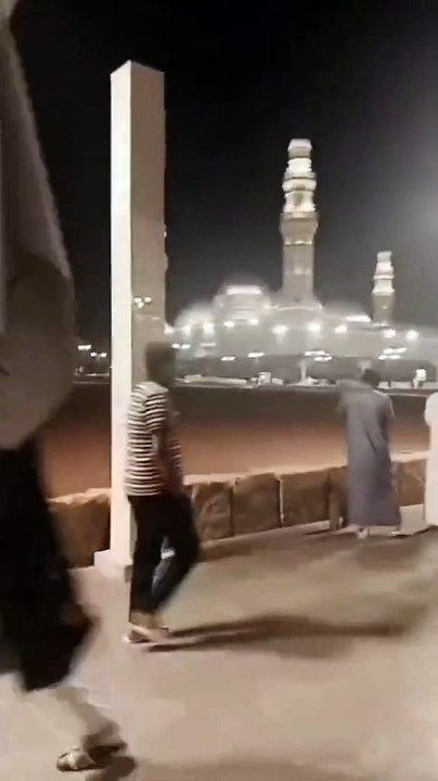 Beautiful Night View of Roza e Rasool ﷺ | Masjid e Nabwi Madina Shareef