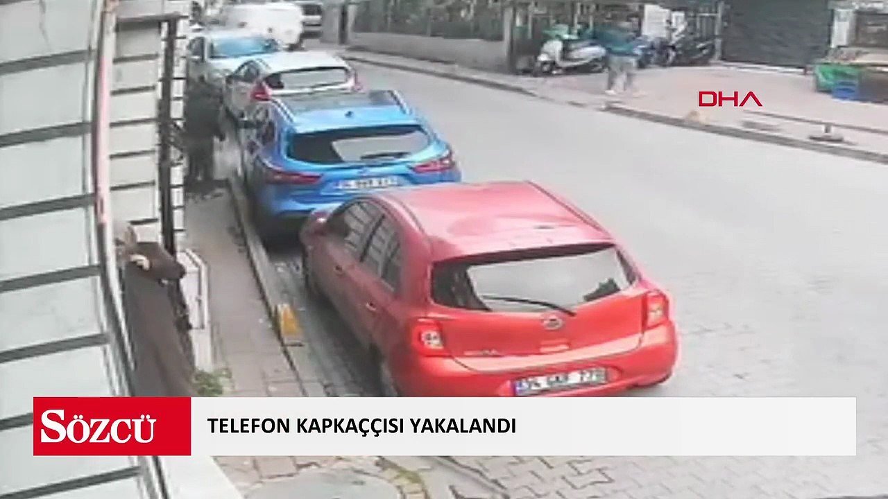 Fatih'te sokakta kadının elindeki telefonu çalıp kaçan şüpheli yakalandı