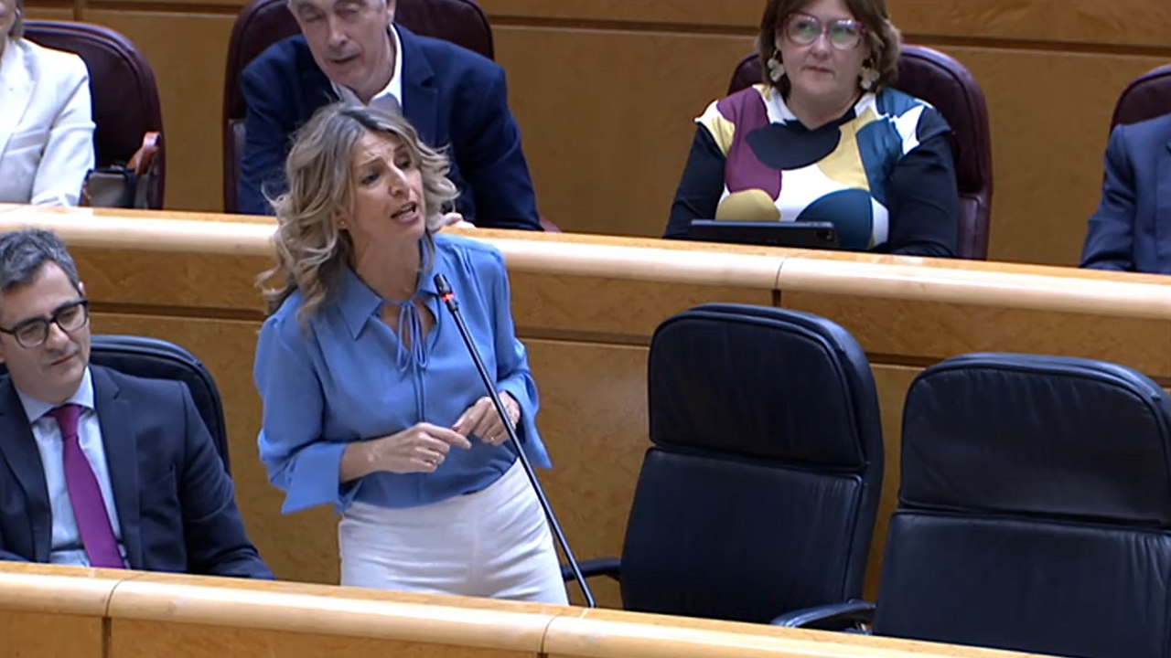 Yolanda Díaz responde que acudió a los Oscar para "defender la creación artística