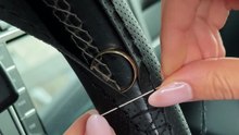 Steering wheel repair that looks brand new ✨🚘