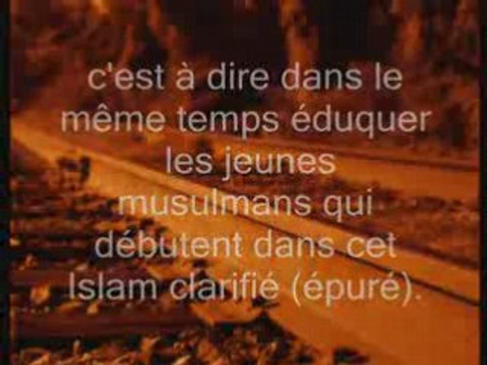 La purification et l'éducation