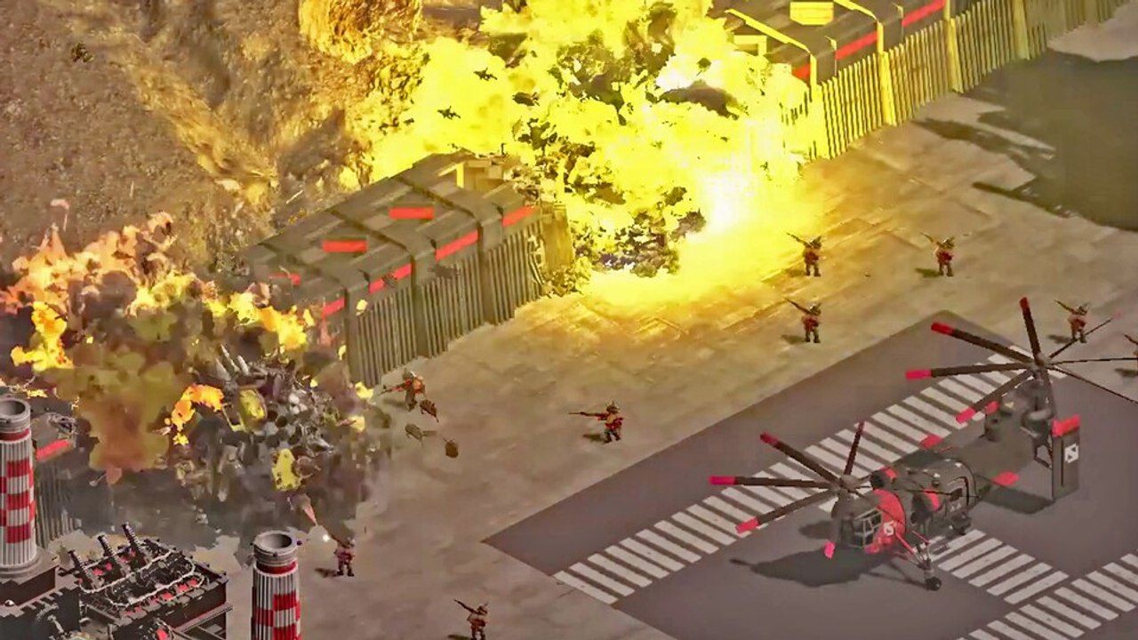 Das gute alte C&C-Feeling sorgt dafür, dass D.O.R.F. bei Kickstarter sofort nach Start steil geht