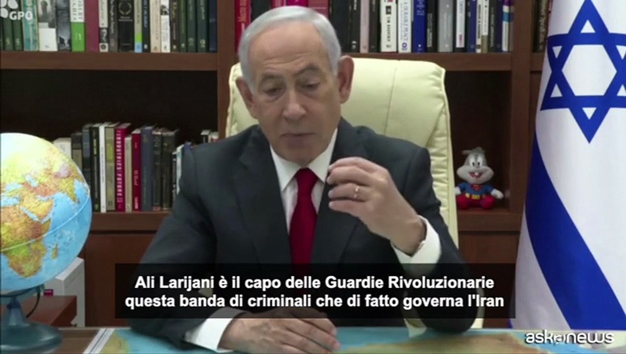 Iran, Netanyahu: aiutiamo il popolo iraniano a liberarsi
