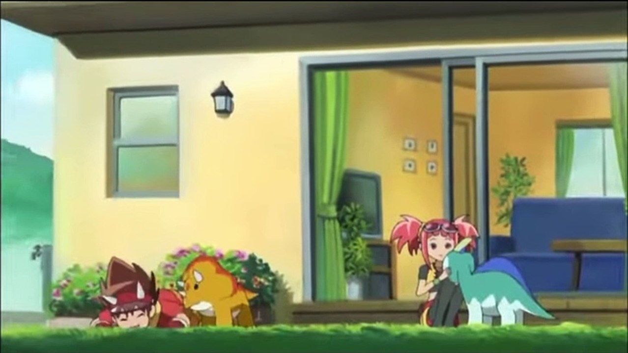 Dinosaur king tickle scene 1