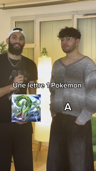 Garde 1 Pokémon par lettre