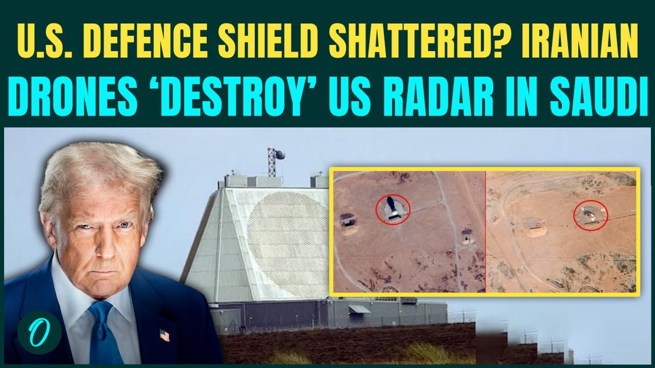 Iran’s Shahed Drone SMASHES U.S Radar in Saudi - 80% U.S Defences OBLITERATED Across Middle East