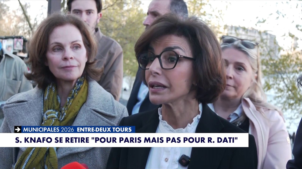 Rachida Dati : «Je prends acte de cette décisio...