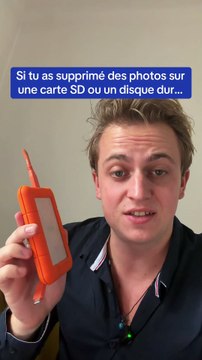 Voici comment récupérer des photos supprimées 😱🚀