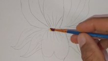 Lotus Flower Painting Tutorial 🌸 Easy Acrylic Painting for Beginners