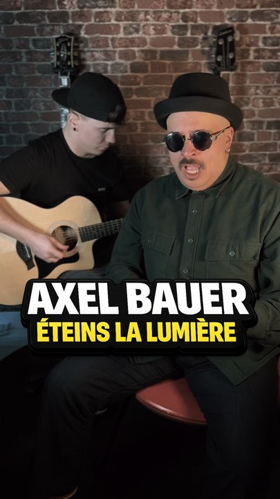 Axel Bauer - Éteins la lumière (Acoustic Cover) ft. Karim Medfaï