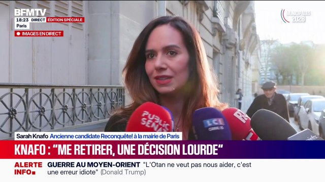 Municipales à Paris: Nous avons fait la plus belle campagne municipale à l'échelle de la France , estime Sarah Knafo