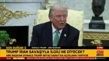 SON DAKİKA HABERİ: Trump: NATO'nun yardımına ihtiyacımız yok