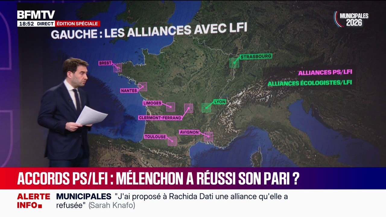 Municipales: le détail des alliances au second tour