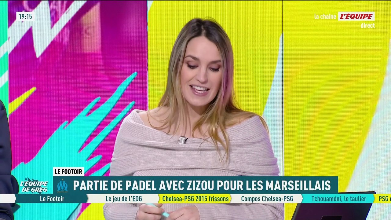 Les joueurs de l'OM profitent d'une parenthèse padel avec Zinédine Zidane - Foot - Ligue 1