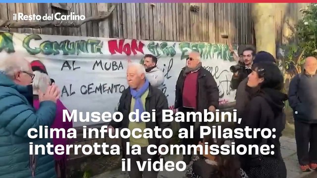 Museo dei Bambini, clima infuocato al Pilastro: interrotta la commissione: il video