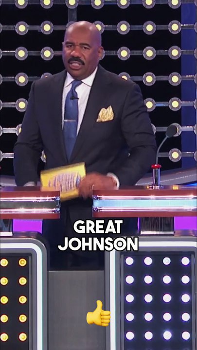 Steve Harvey Grins at This Ugly Answer on Family Feud