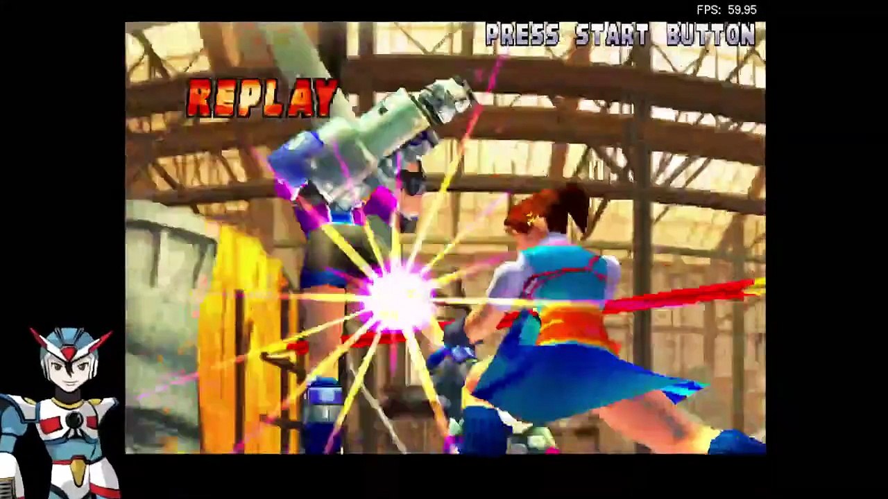 Street Fighter EX 2 (PS1/RetroArch) Nanase arcade run!