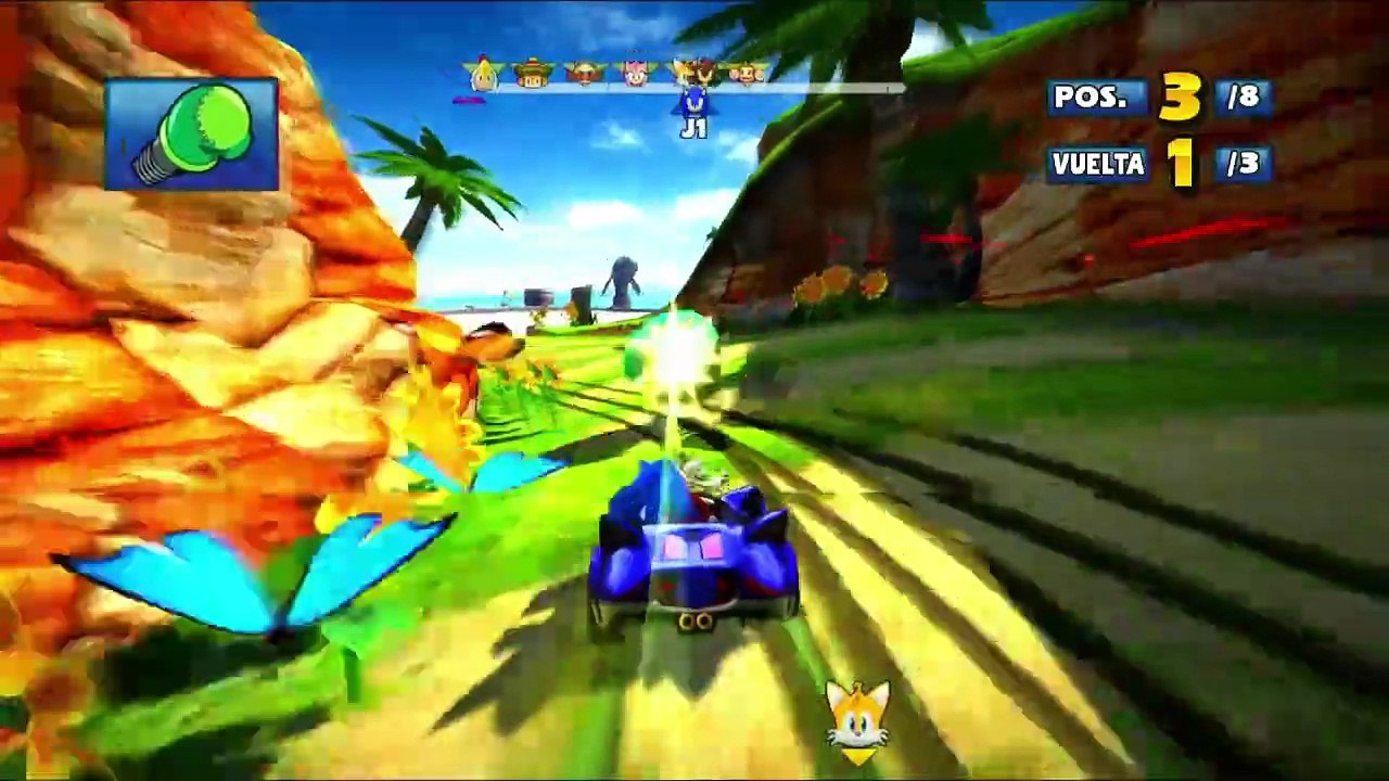Sonic and Sega All-Stars Racing PS3 - Gameplay - PS3 Super Slim