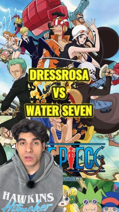Le point commun entre Dressrosa et Water Seven dans One Piece