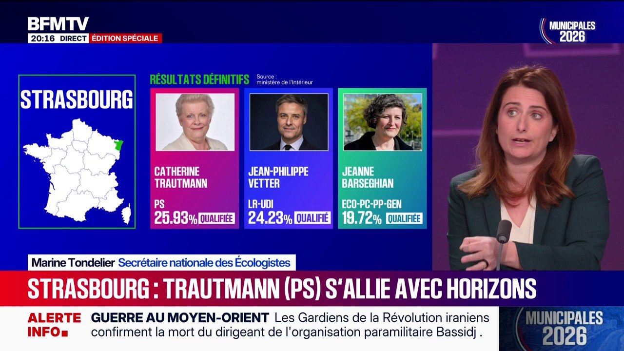 Municipales: “Emmanuel Macron s’est ridiculisé dans ces élections”, affirme Marine Tondelier, secrétaire nationale des Écologistes