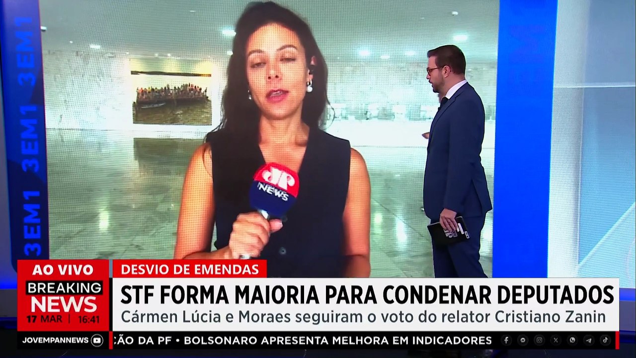 AGORA: STF forma maioria para condenar deputados do PL acusados de desvio de emendas parlamentares