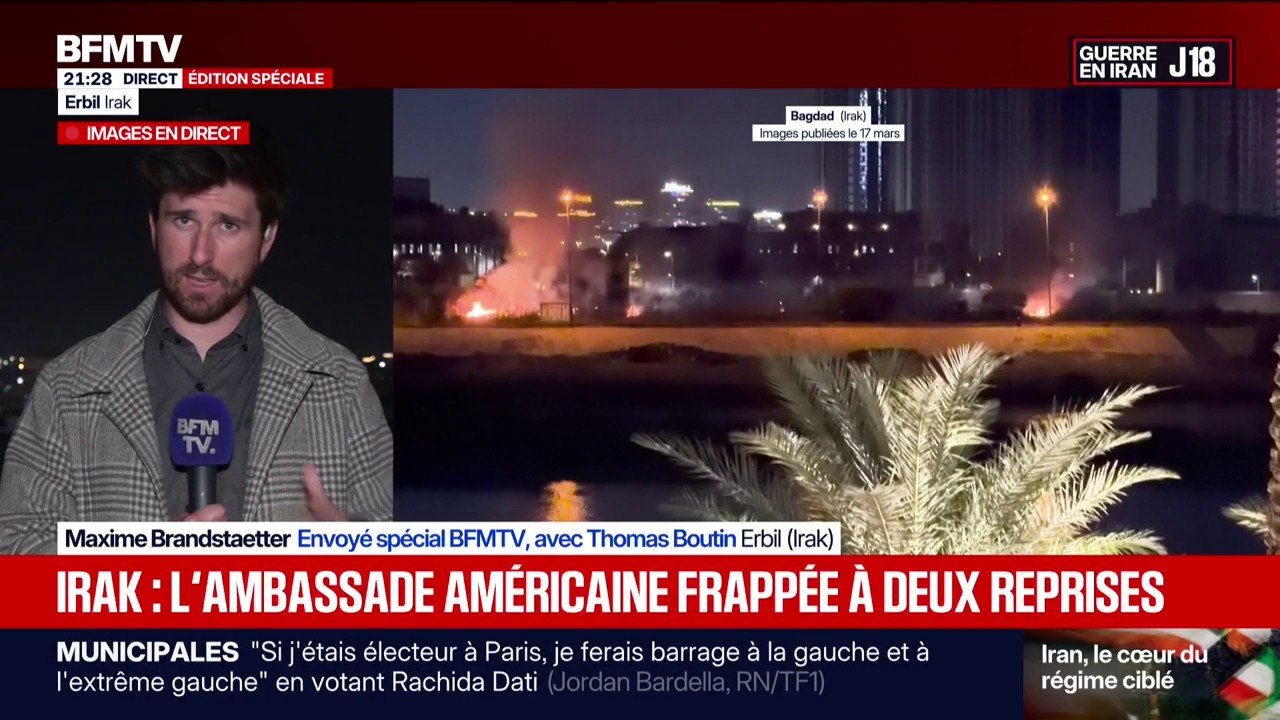 Les intérêts américains à Bagdad et au Kurdistan irakien sont régulièrement ciblés par des frappes de drones