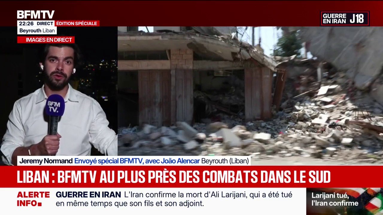 Dans un village chrétien du sud du Liban, à proximité de la frontière israélienne, la guerre fait rage