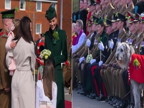 Kate Middleton in total green per la Festa di San Patrizio