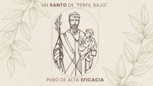 Un santo de perfil bajo pero de alta eficacia