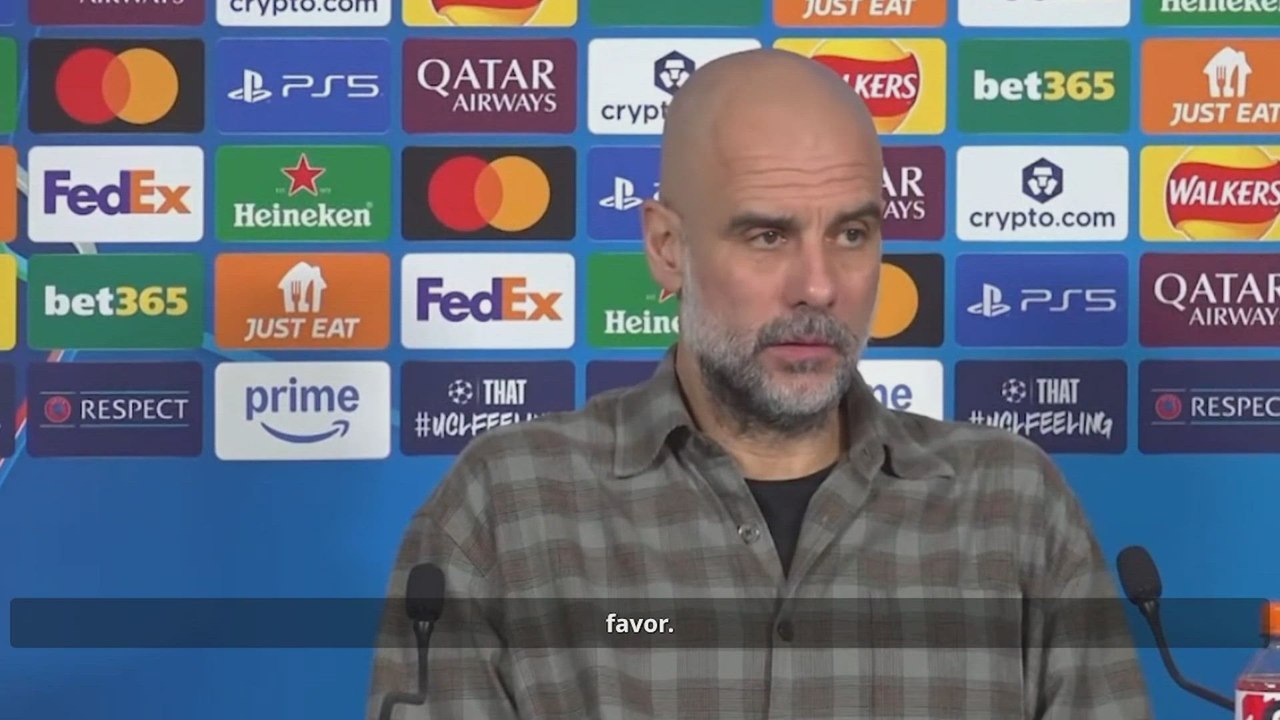 Rueda de prensa completa de Guardiola tras el Manchester City 1 - Real Madrid 2
