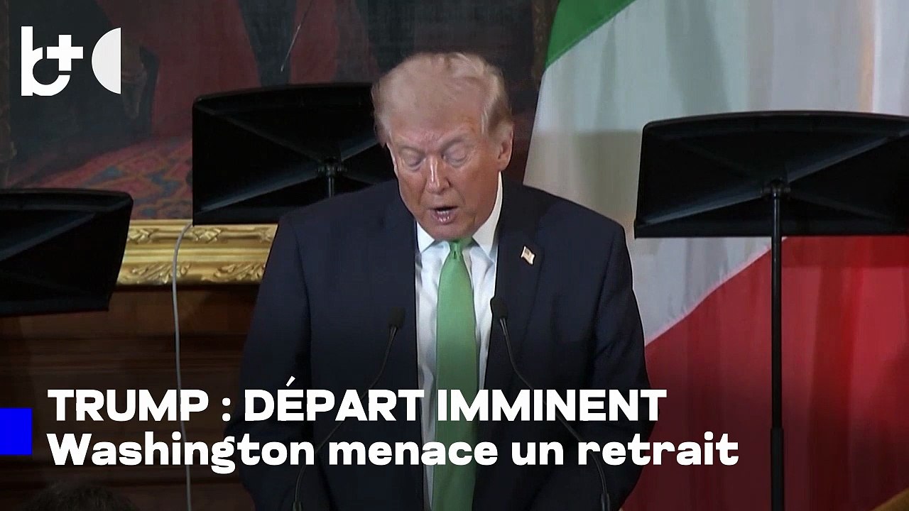 Trump : Pas tout de suite, mais nous nous retirerons très vite d'Iran